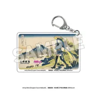 Presence CO., LTD. Katsushika Hokusai x Hatsune Miku Clear Acrylic Keychain - Hatsune Miku - photo 7