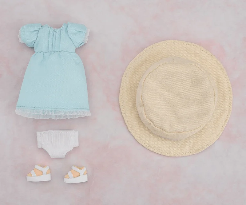 GOOD SMILE COMPANY Nendoroid Doll Outfit Set: Simple Dress (Blue) - Figure Accessories