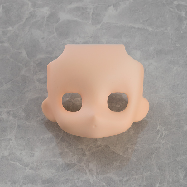 Nendoroid Doll Customizable Face Plate - Narrowed Eyes: Without Makeup (Peach)