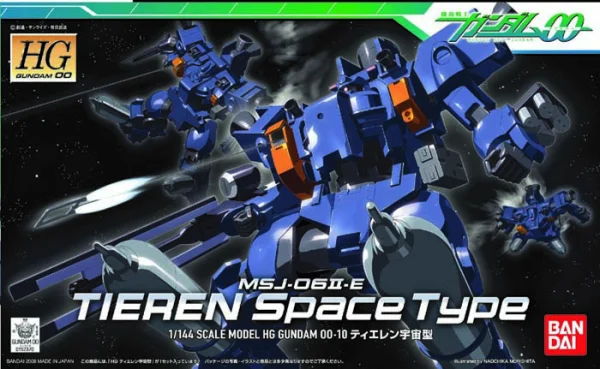 BANDAI HOBBY HG 1/144 #10 Tieren Space Type - Mobile Suit Gundam 00