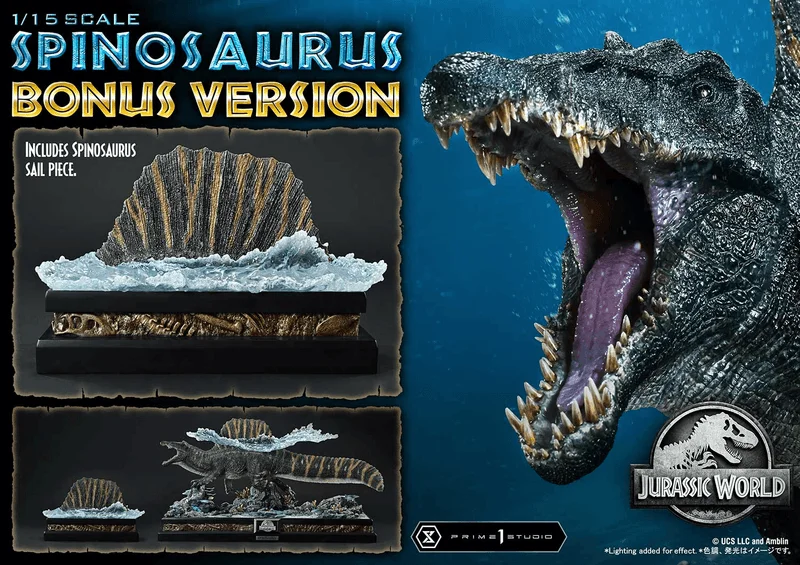 Prime 1 Studio Legacy Museum Collection Jurassic World Rebirth (Film) Spinosaurus Bonus Version 			 - Jurassic Park