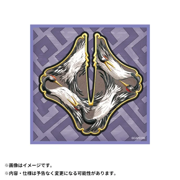 CAPCOM rubber coaster Tsuba Guard: Tenku's Wings - Video Games