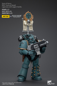 Sons of Horus MKIV Tactical Squad Legionary with Legion Vexilla 7