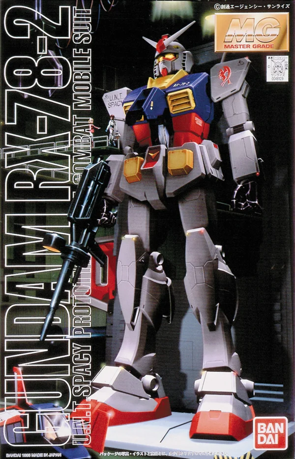 BANDAI HOBBY MG First Gundam RX-78-2 - Mobile Suit Gundam
