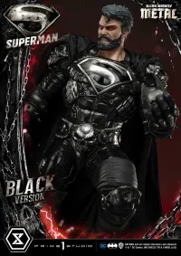 Prime 1 Studio Museum Masterline Dark Nights: Metal (Comics) Superman Black Version - DC Comics - photo 27