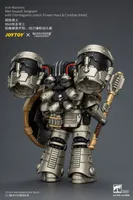JOYTOY Iron Warriors MkII Assault Sergeant with Disintegrator pistol, Power maul & Combat shield - Warhammer 40K - photo 12