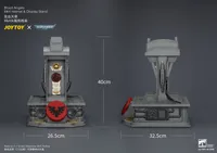 Blood Angels MkX Helmet & Display Stand 35