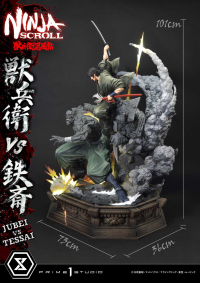 Ultimate Premium Masterline Ninja Scroll Jube versus Tessai 25