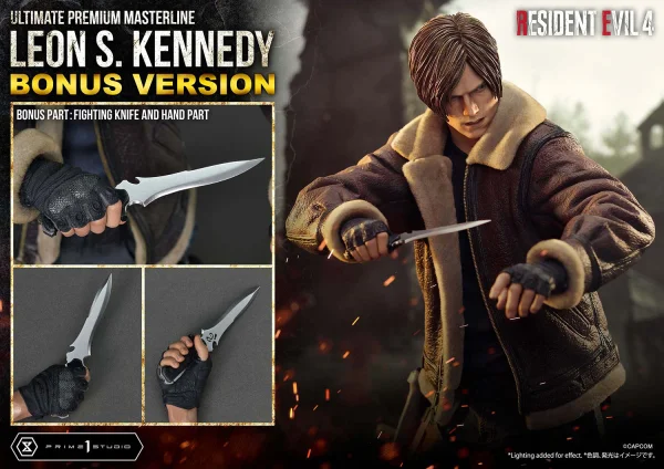 Prime 1 Studio Ultimate Premium Masterline Resident Evil 4 Leon S. Kennedy Bonus Version - Video Games