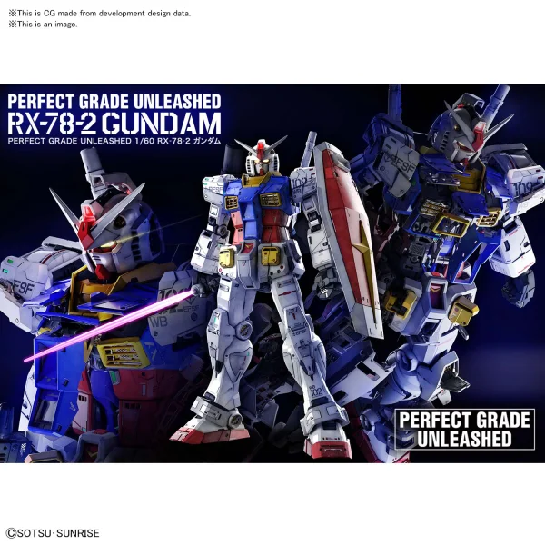 BANDAI HOBBY PG UNLEASHED 1/60 RX-78-2 GUNDAM - Mobile Suit Gundam