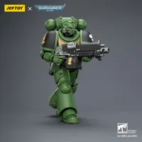 JOYTOY Salamanders Intercessor with Bolt Rifle, Bolt Pistol and Chainsword - Warhammer 40K - photo 4