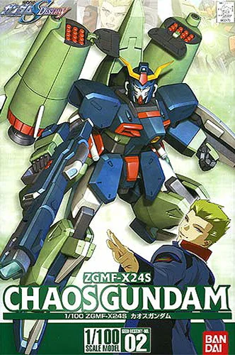 BANDAI HOBBY HG 1/100 #02 Chaos Gundam - Mobile Suit Gundam SEED Destiny