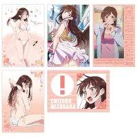 KADOKAWA Rent-A-Girlfriend Swimsuit and Girlfriend Illustration Cards (Set of 5) Chizuru Mizuhara B - Rent-A-Girlfriend - photo 1