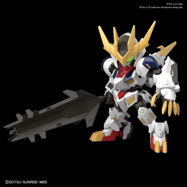 BANDAI HOBBY SD GUNDAM CROSS SILHOUETTE GUNDAM BARBATOS LUPUS REX - SD BB