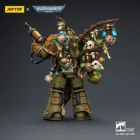 JOYTOY Death Guard Biologus Putrifier with Injector Pistol and Hyper Blight Grenades - Warhammer 40K - photo 2