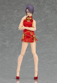 figma Female Body (Mika) with Mini Skirt Chinese Dress Outfit 3