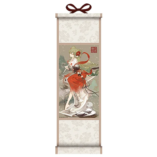 GOOD SMILE COMPANY Hatsune Miku Mini Hanging Scroll: Meihua Sannong Ver. - Hatsune Miku