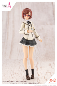 Ao Gennai [WAKABA GIRLS' HIGH SCHOOL WINTER CLOTHES] DREAMING STYLE HAPPY MONOCHROME 4