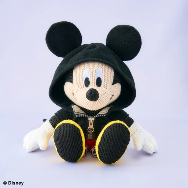 SQUARE ENIX KINGDOM HEARTS III KNITTED PLUSH – KING MICKEY - Kingdom Hearts