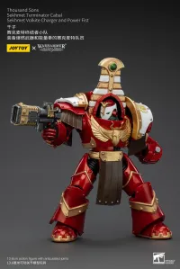 JOYTOY Thousand Sons Sekhmet Terminator Cabal Sekhmet Volkite Charger And Power Fist - Warhammer 40K - photo 4