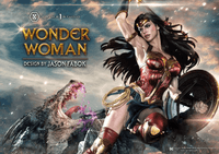 Museum Masterline Wonder Woman (Comics) Wonder Woman versus Hydra (Concept Design By Jason Fabok) EX Bonus Version 19