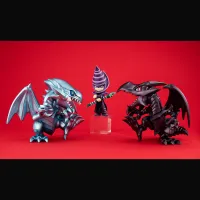 MegaHouse MEGATOON Yu-Gi-Oh！ Duel Monsters Red Eyes Black Dragon ＆The Winged Dragon of Ra set 【with gift】 - Yu-Gi-Oh! - photo 13