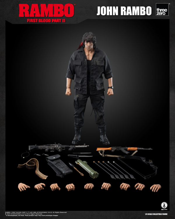 Rambo: First Blood Part II - 1/6 John Rambo