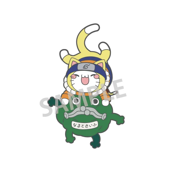 MegaHouse MEGA CAT PROJECT NARUTO Nyaruto! Pins collection Naruto Uzumaki - NARUTO