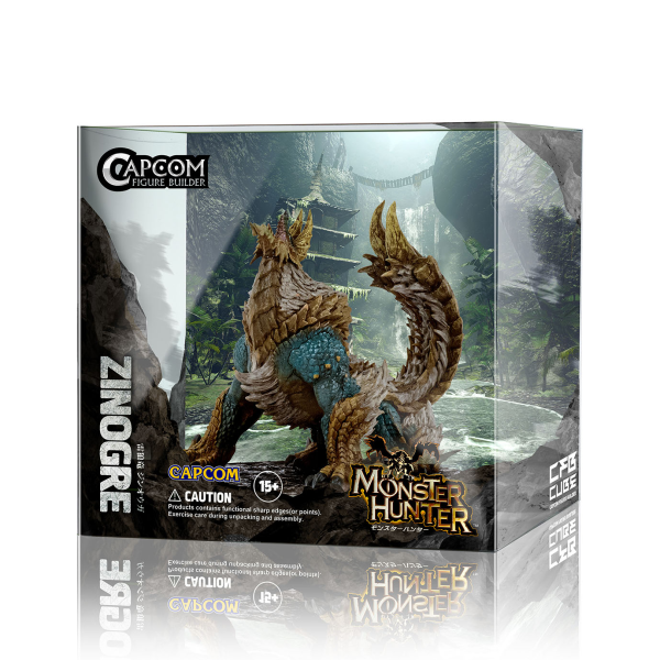 CAPCOM FIGURE BUILDER CUBE Zinogre/MONSTER HUNTER (1pc)