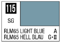 Mr Color Spray - S115 RLM65 Light Blue (Semi-Gloss/Aircraft) 1