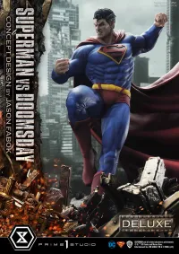 Prime 1 Studio Ultimate Museum Masterline Superman (Comics) Superman VS Doomsday (Concept By Jason Fabok) Deluxe Version - DC Comics - photo 85