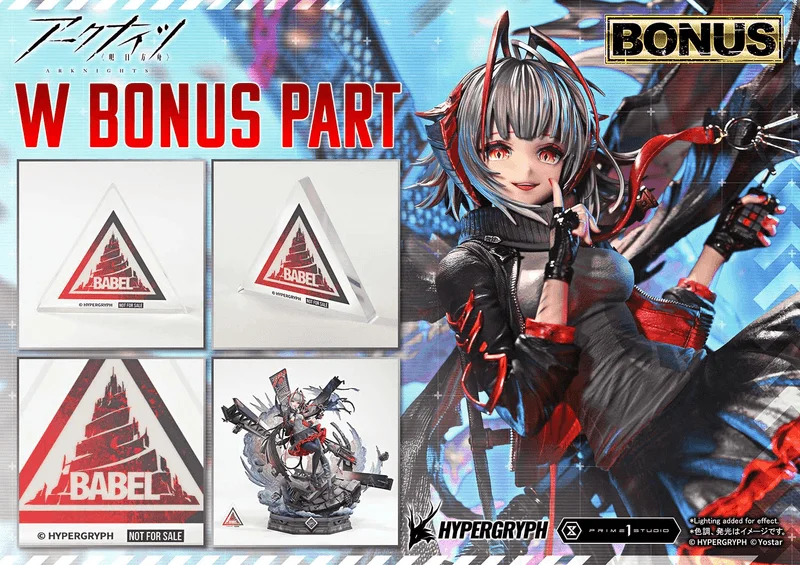 Prime 1 Studio Concept Masterline Arknights W ELITE 2 Bonus Version - Arknights