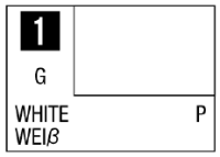 Mr. Color 1 - White (Gloss/Primary) 1