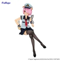 FuRyu Re:ZERO -Starting Life in Another World-　Noodle Stopper Figure -Ram Police Officer Cap with Dog Ears- - Re:ZERO -Starting Life in Another World- - photo 2