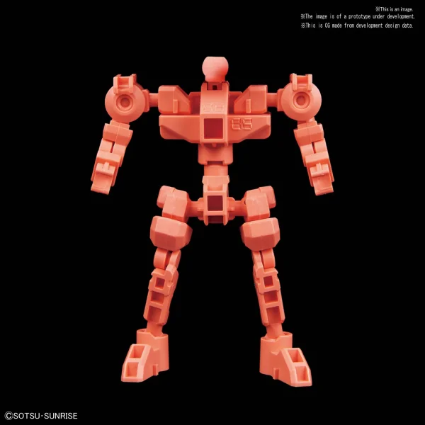 BANDAI HOBBY SD GUNDAM CROSS SILHOUETTE CROSS SILHOUETTE FRAME [RED] - SD BB