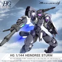 BANDAI HOBBY HG 1/144 HEINDREE STURM - Mobile Suit Gundam: The Witch from Mercury - photo 1