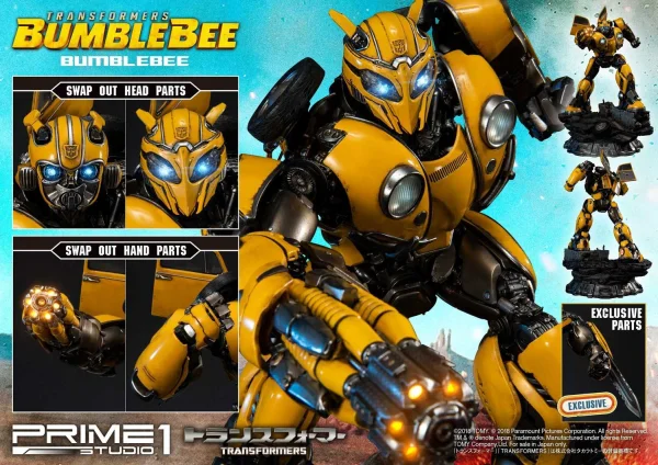 Prime 1 Studio Museum Masterline Transformers: Bumblebee (Film) Bumblebee EX Version - Transformers