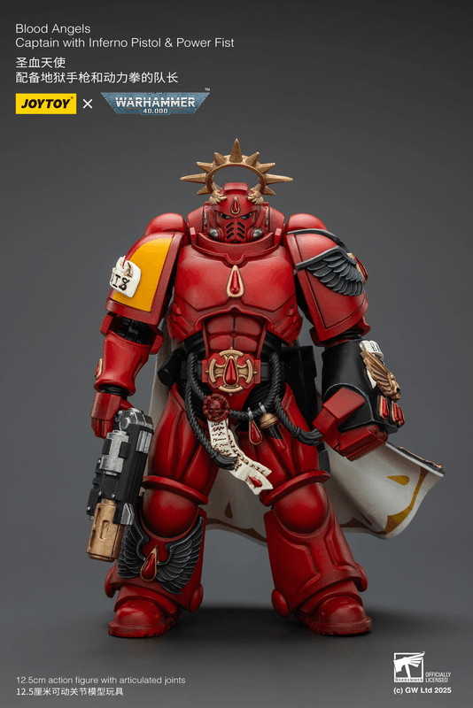 Blood Angels Captain with Inferno Pistol & Power Fist