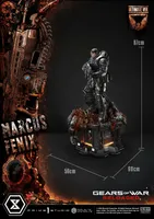 Prime 1 Studio Real Elite Masterline Gears of War: Reloaded Marcus Fenix Ultimate Bonus Version - Gears of War - photo 7