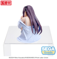 "I May Be a Guild Receptionist, but I'll Solo Any Boss to Clock Out on Time" PM Perching Figure "Alina Clover" 3