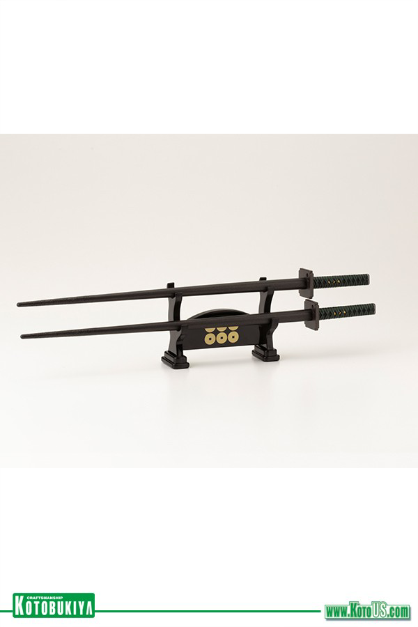KOTOBUKIYA SASUKE SARUTOBI SAMURAI SWORD CHOPSTICKS