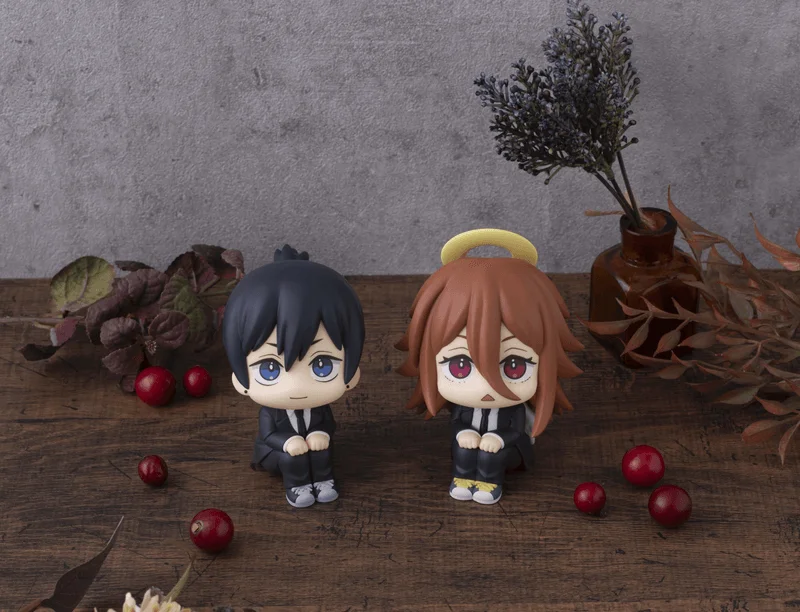 MegaHouse Lookup Chainsaw Man – The Movie： Reze Arc Aki Hayakawa Smile Ver. & Angel Devil set【with gift】 - Chainsaw Man