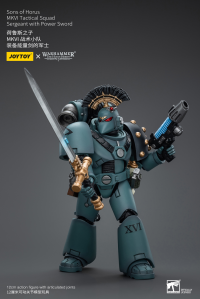 Sons of Horus MKVI Tactical Squad Sergeant with Power Sword 8
