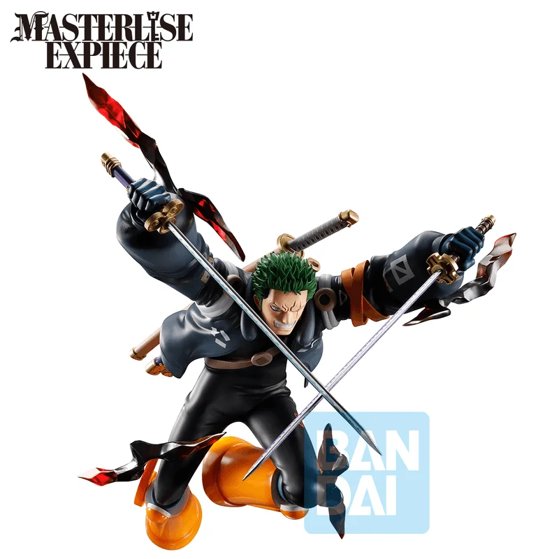 BANDAI Roronoa Zoro (Burst of Energy) One Piece, Masterlise Expiece Ichibansho Figure - ONE PIECE