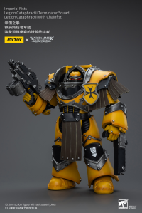 Imperial Fists Legion Cataphractii Terminator Squad Legion Cataphractii with Chainfist 5