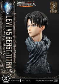 Ultimate Premium Masterline  TV animation Attack On Titan  Levi versus Beast Titan Bonus Version 60