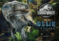 Prime 1 Studio Legacy Museum Collection Jurassic World: Fallen Kingdom (Film) Blue 1/2 Scale 			 - Jurassic Park - photo 21