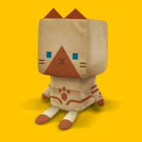 VOXENATION Plush Felyne/Monster Hunter 2