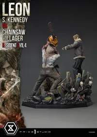 Prime 1 Studio Ultimate Premium Masterline Resident Evil 4 Leon S. Kennedy versus Chainsaw Villager - Video Games - photo 82