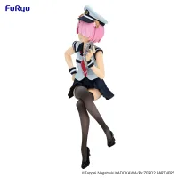 FuRyu Re:ZERO -Starting Life in Another World-　Noodle Stopper Figure -Ram Police Officer Cap with Dog Ears- - Re:ZERO -Starting Life in Another World- - photo 3